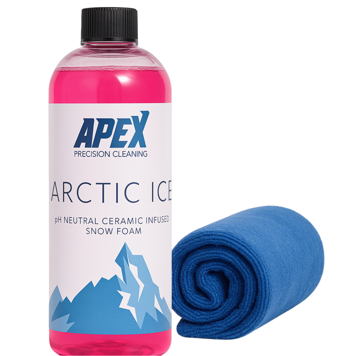 Arctic Ice Snow Foam & Premium Microfibre Cloth Bundle