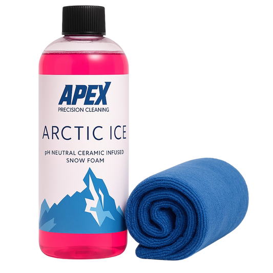 Arctic Ice Snow Foam & Premium Microfibre Drying Cloth Bundle